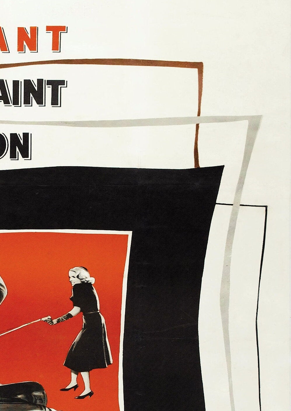 North by Northwest Movie Poster: Vintage Cinema Art Print