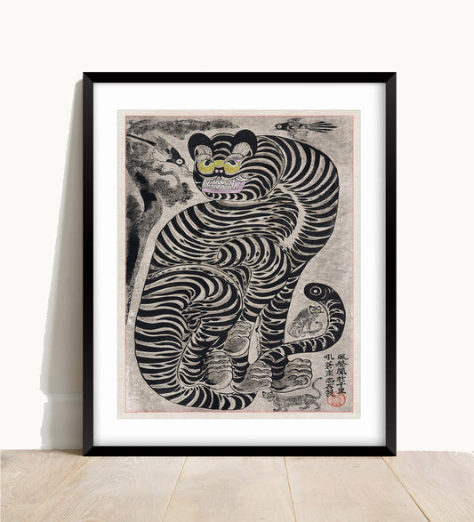 Japanese Tiger Print