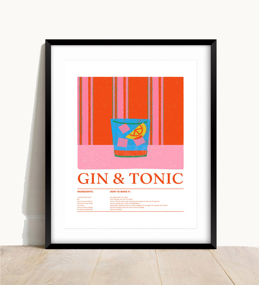 Cocktails Print