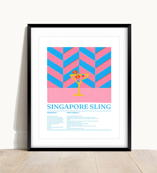 Cocktails Print