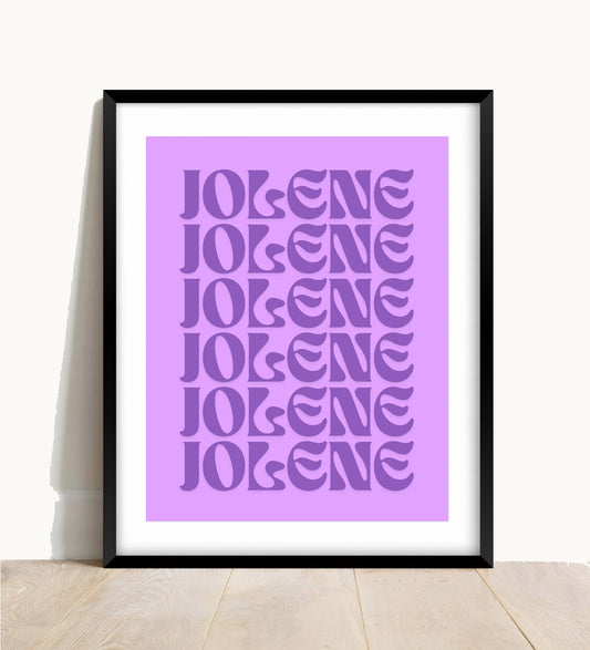Dolly Parton, Jolene Print