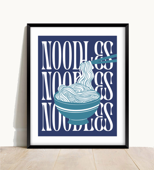 Noodles Print