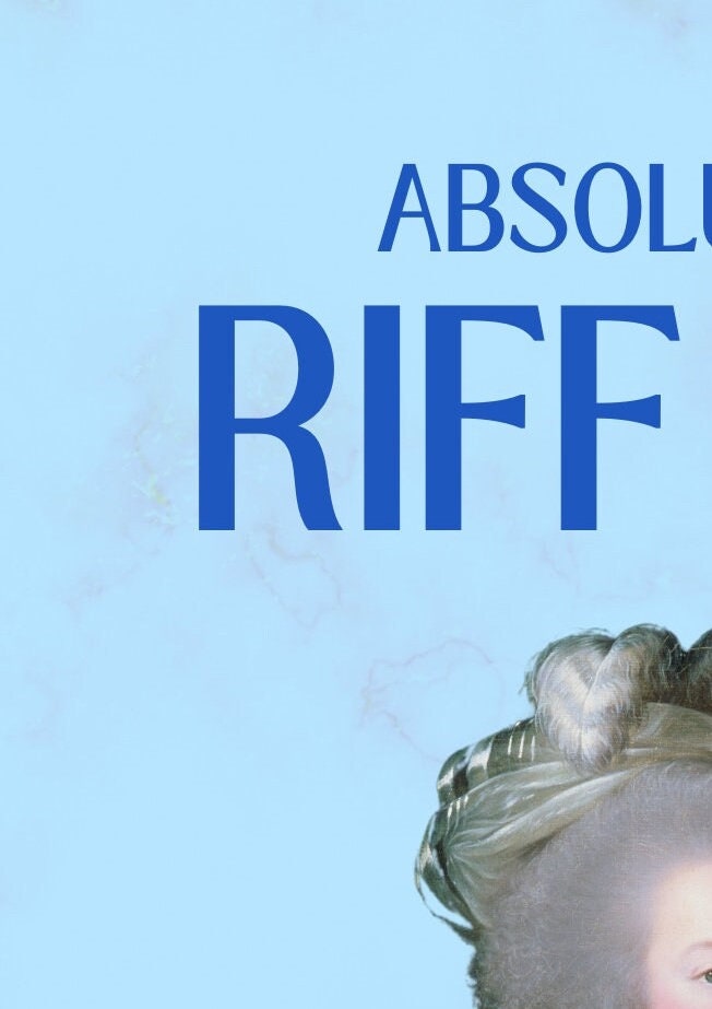 Marie Antoinette "No Riff Raff" Portrait Print: Hallway Art