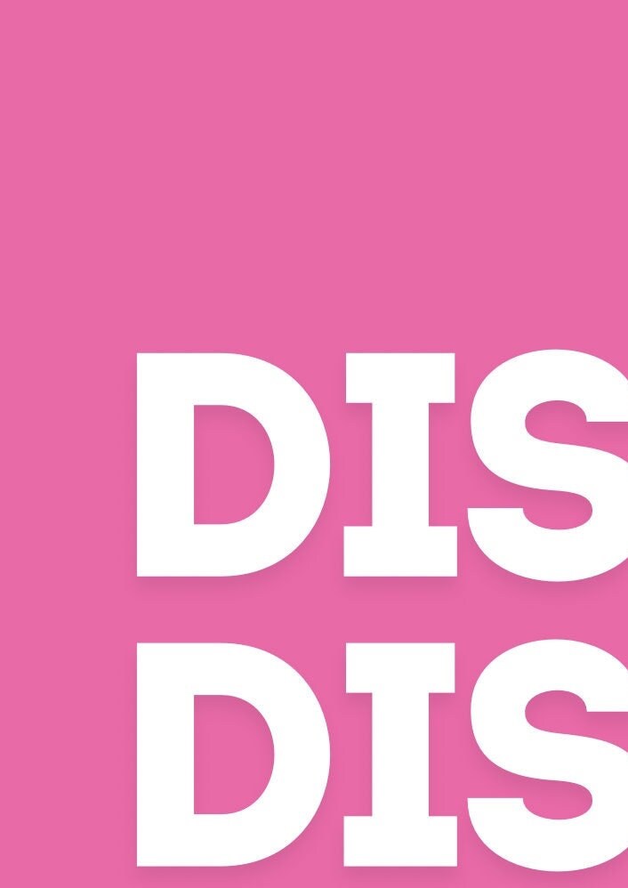 Pink Disco Ball Art Print: Pearlescent A4/A3 Poster