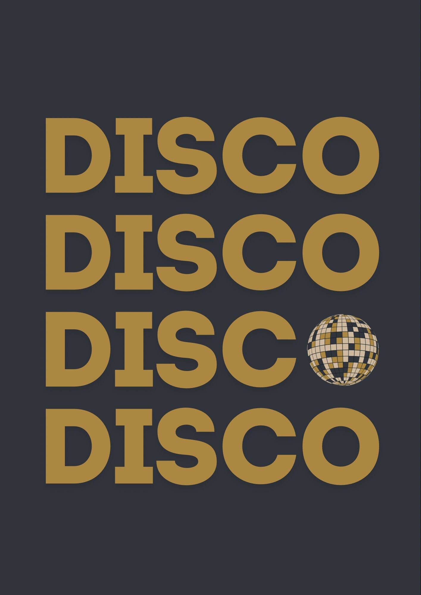 Disco Ball Art Print: Pearlescent Fine Art Paper
