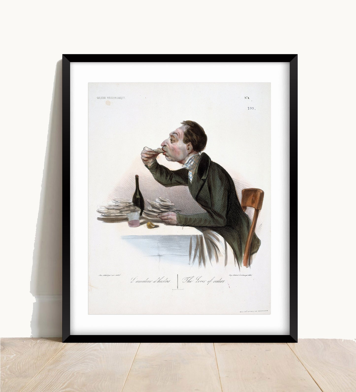 The Lover of Oysters Print