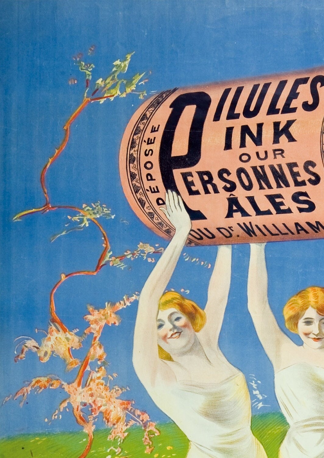 Leonetto Cappiello Vintage Italian Alcohol Poster: Paris Bar Wall Art