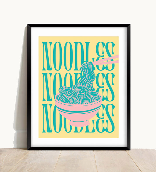 Noodles Print