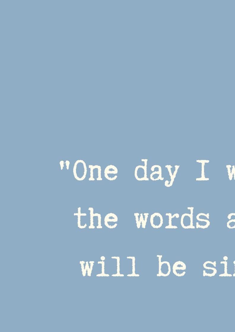 Jack Kerouac Quote Print: Typography Wall Art