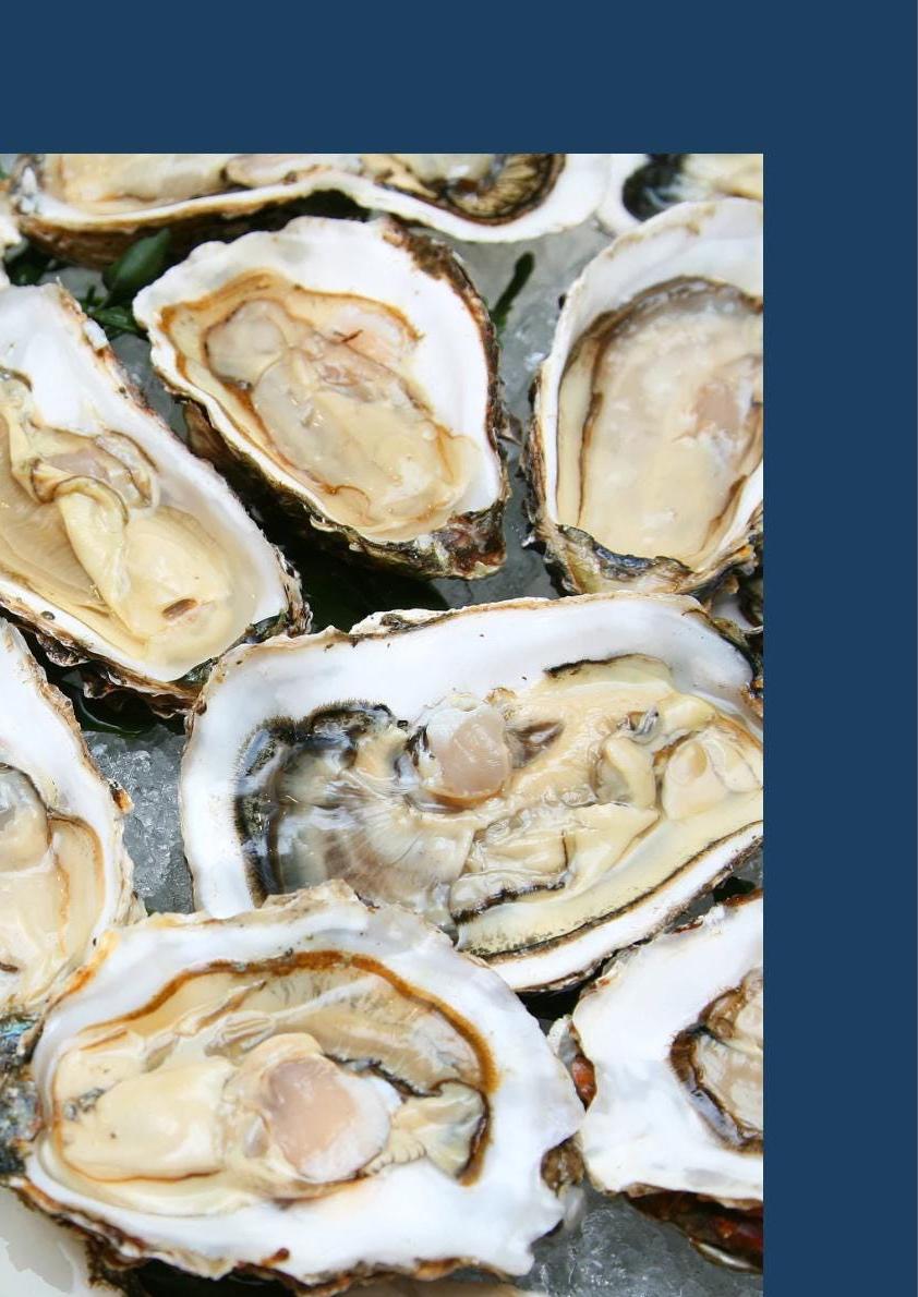 Oyster Kitchen Wall Print: Foodie Gift, Retro Pop Art