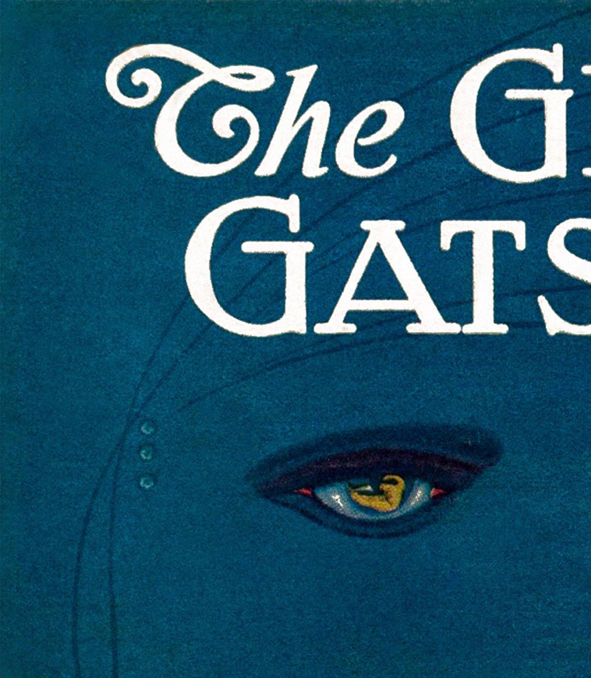 The Gatsby Book Cover Art Deco Print, 1925 Reproduction