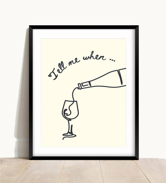 Cheers Wine Print