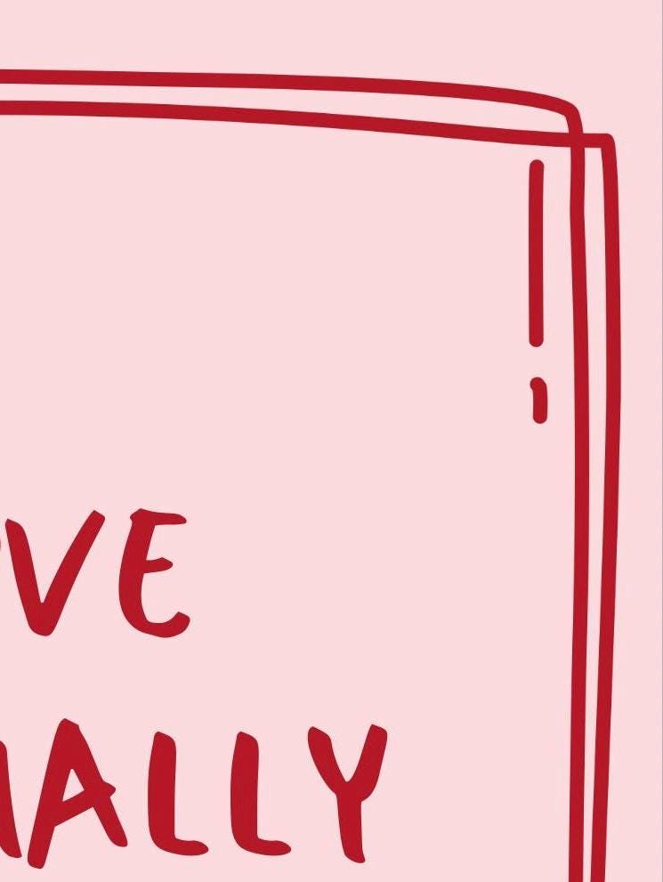 Love Actually Print: Romantic Bedroom Wall Art
