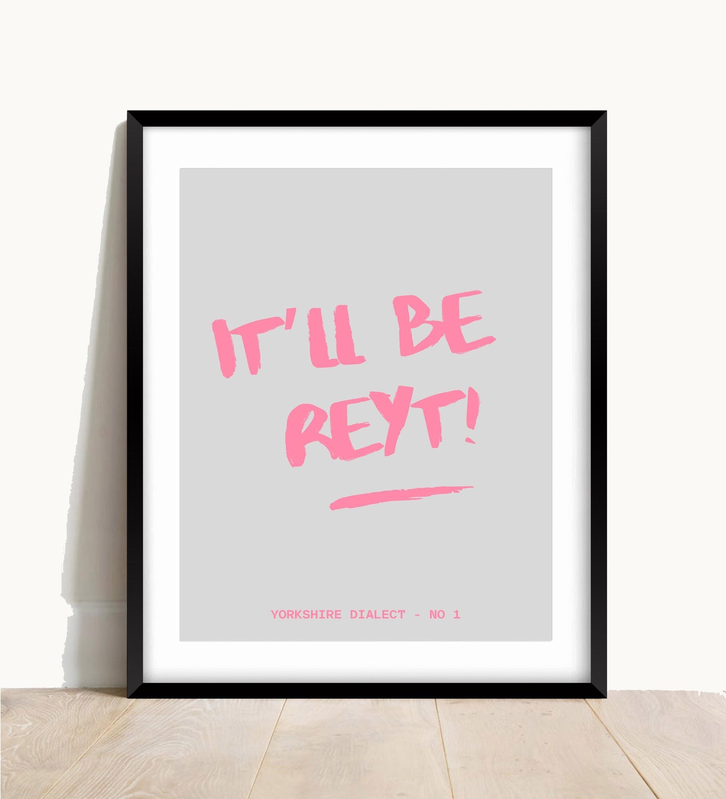 Yorkshire Dialect Print