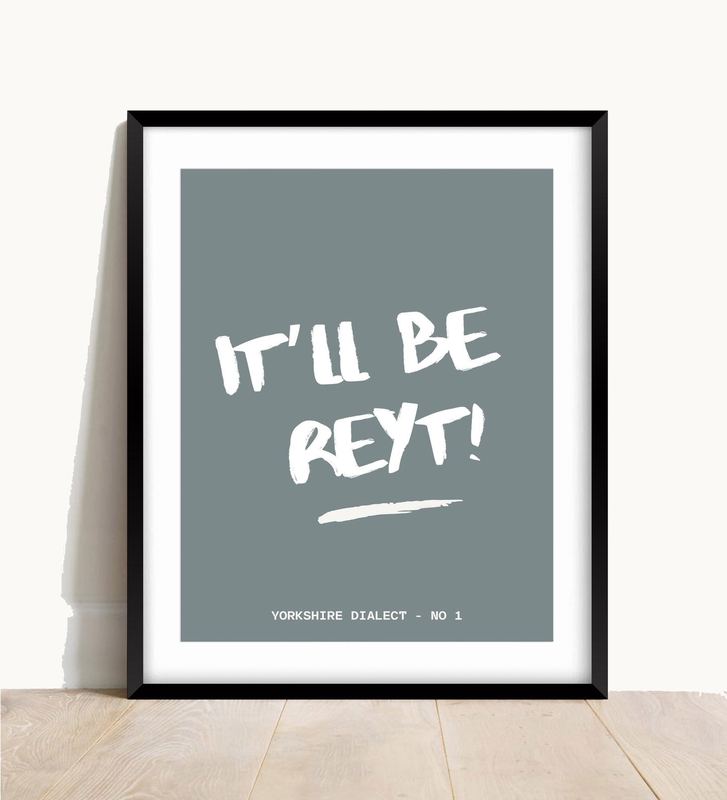 Yorkshire Dialect Print