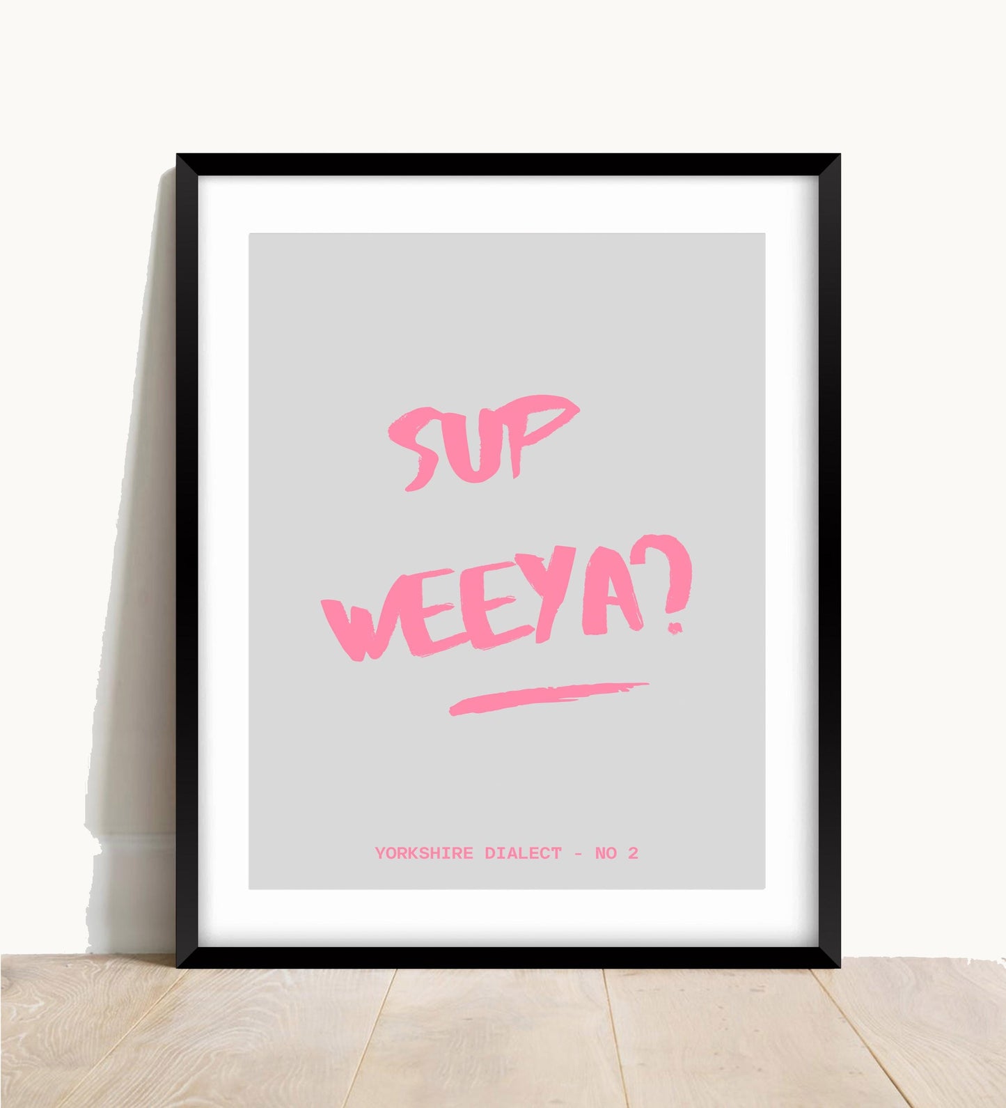 Yorkshire Dialect Print