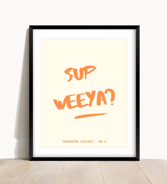 Yorkshire Dialect Print