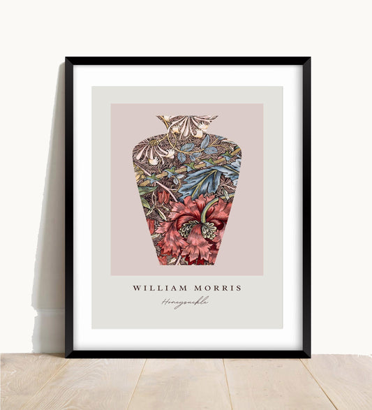 William Morris Honeysuckle Print