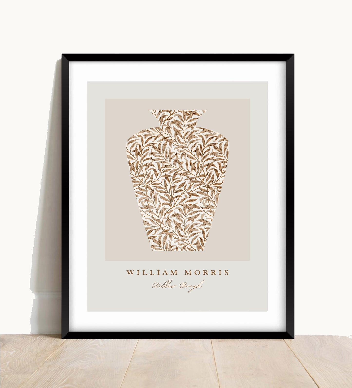 William Morris Print, Willow Bough Design