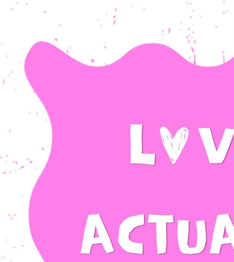Love Actually Print: Feminine Bedroom Wall Art
