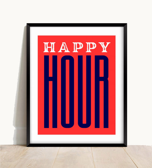Kitchen Happy Hour Print