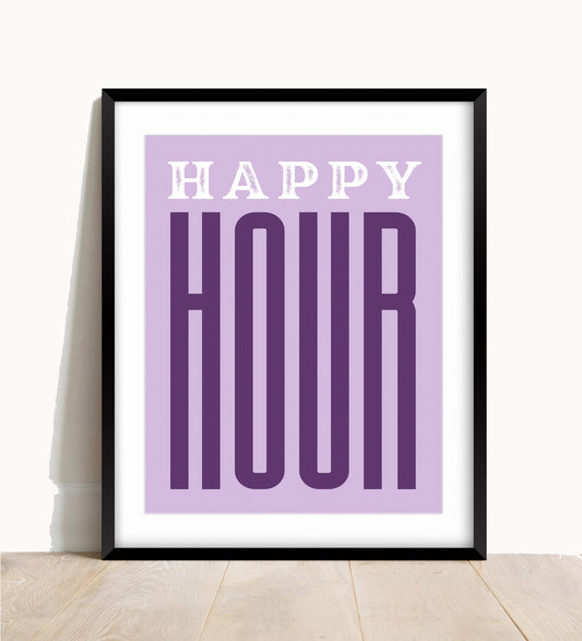 Kitchen Happy Hour Print