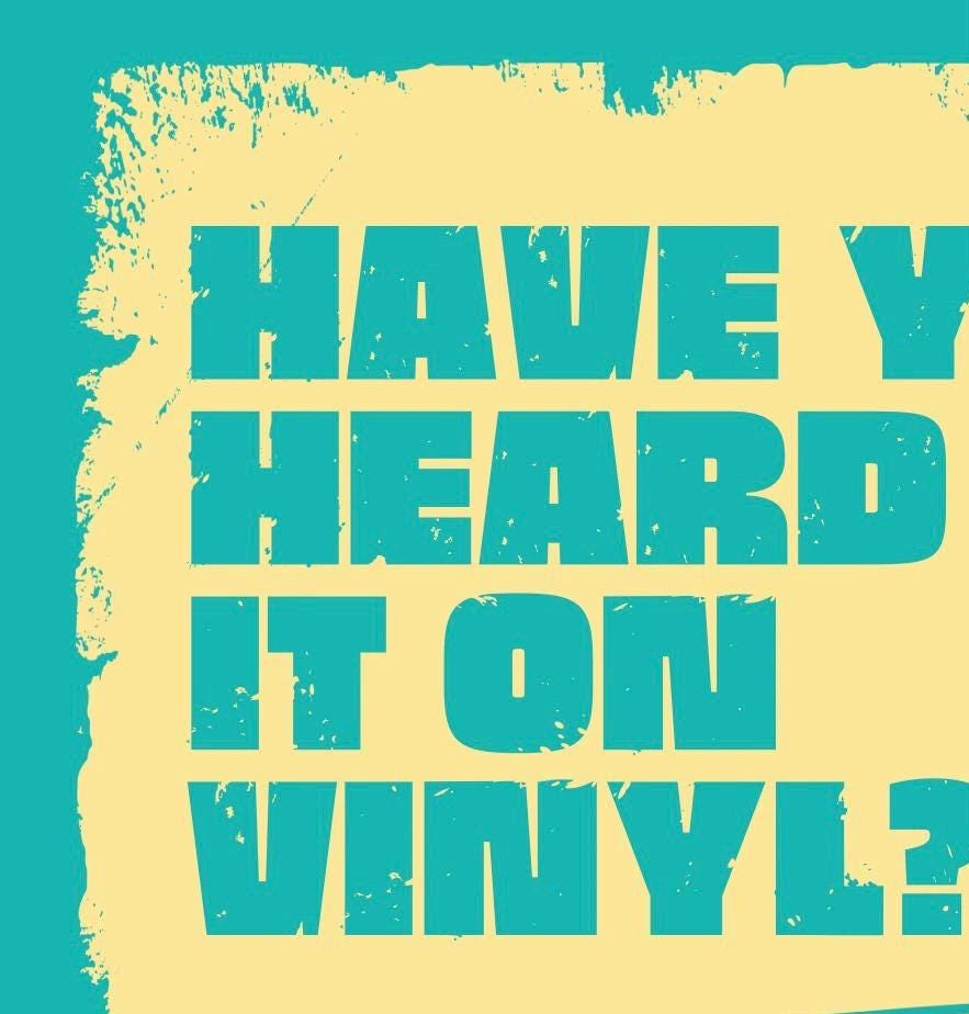 Vinyl Record Player Print: Music Lover Gift, Pearlescent Fine Art Paper