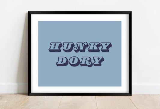Hunky Dory Wall Print
