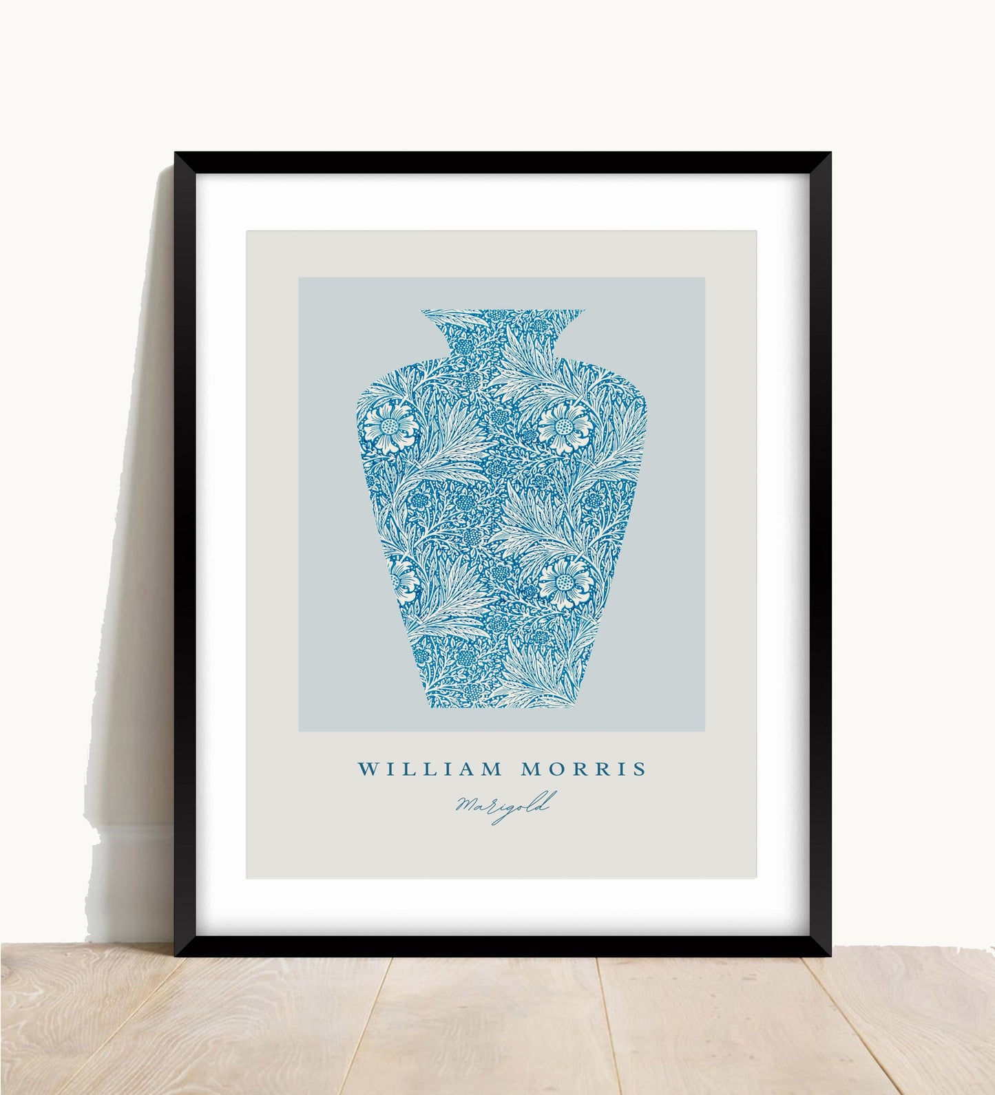 William Morris Marigold Print: Vintage Floral Wall Art