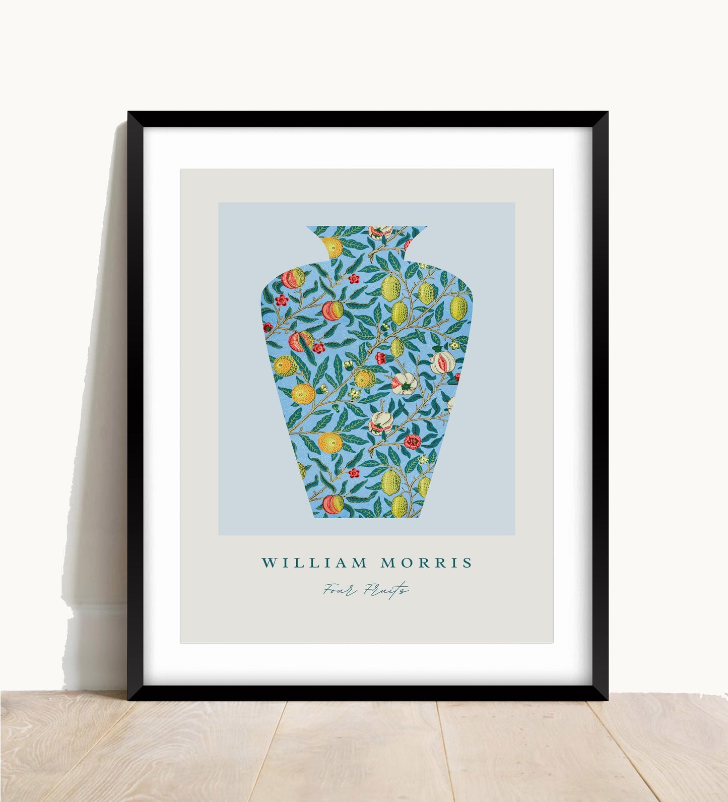 William Morris 'Four Fruits' Print: Vintage Exhibition Wall Art
