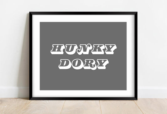 Hunky Dory Wall Print