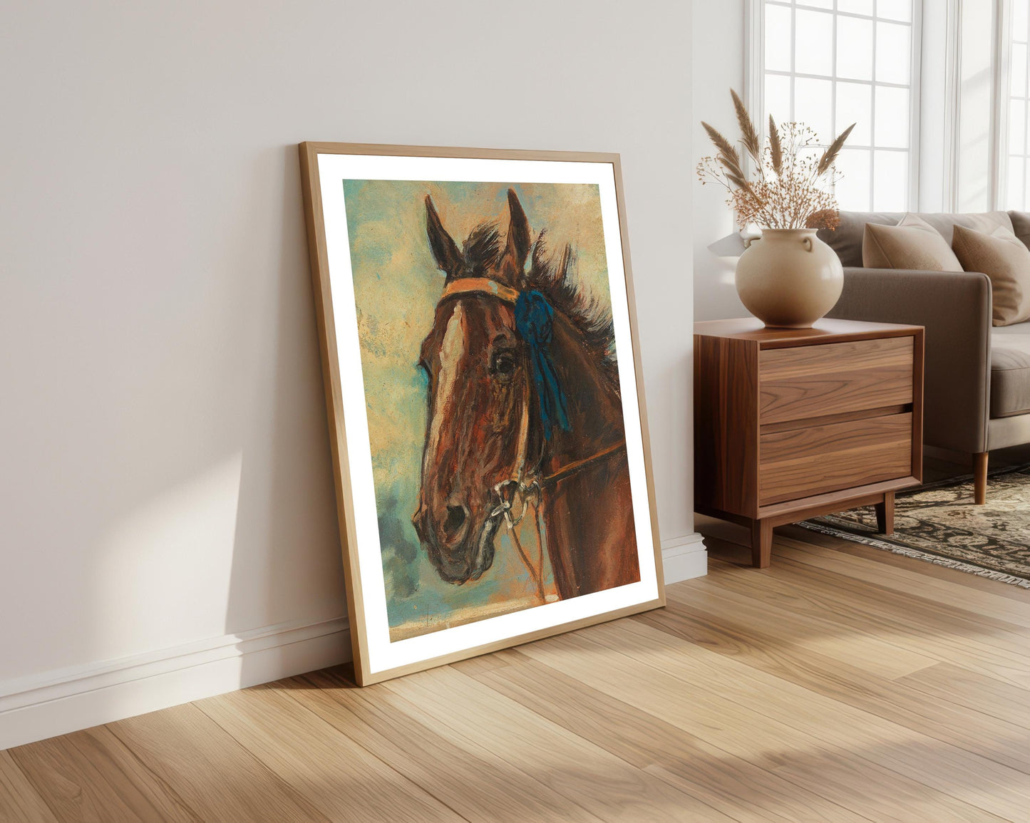 Ludwig Koch Horse Art Print: Vintage Horse Illustration