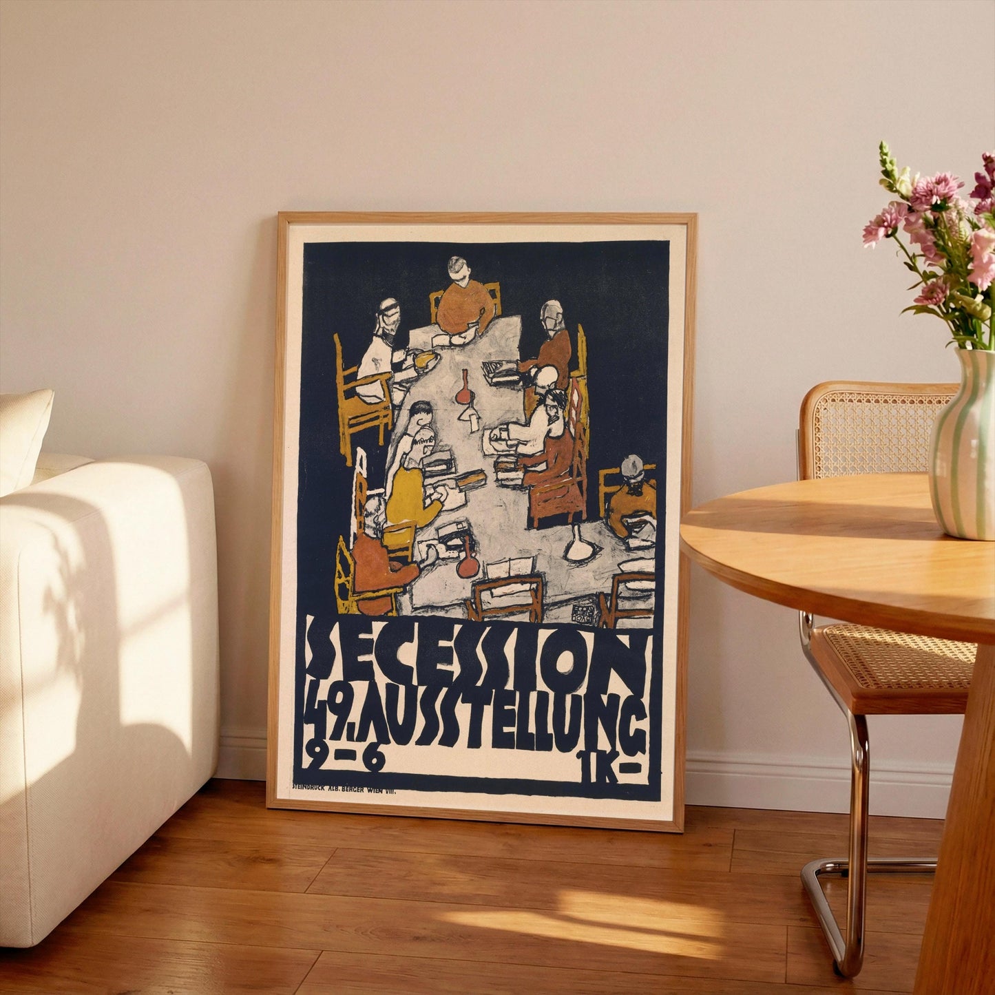 Egon Schiele Secession 49 Exhibition Print: Expressionism Wall Art