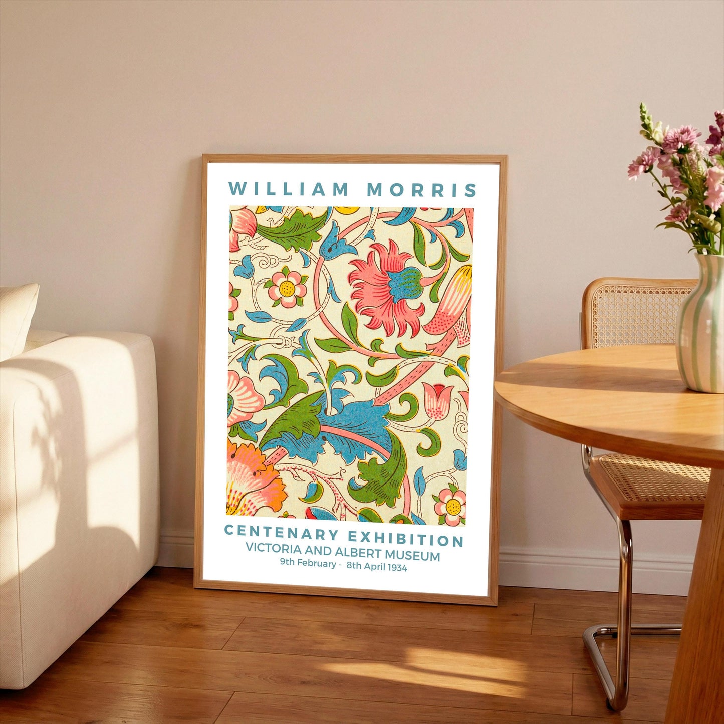 William Morris Lodden Print: Art Nouveau Floral Wall Art