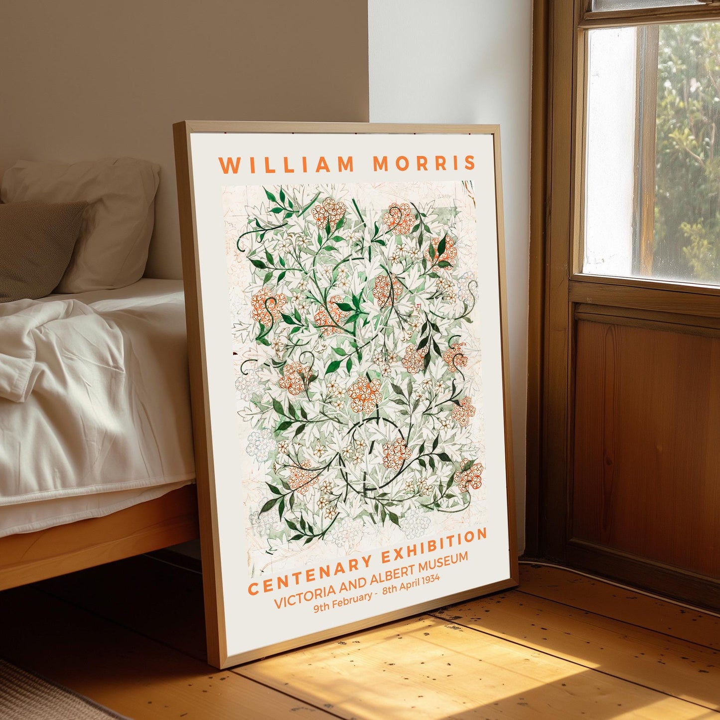 William Morris 'Jasmine' Art Nouveau Exhibition Poster