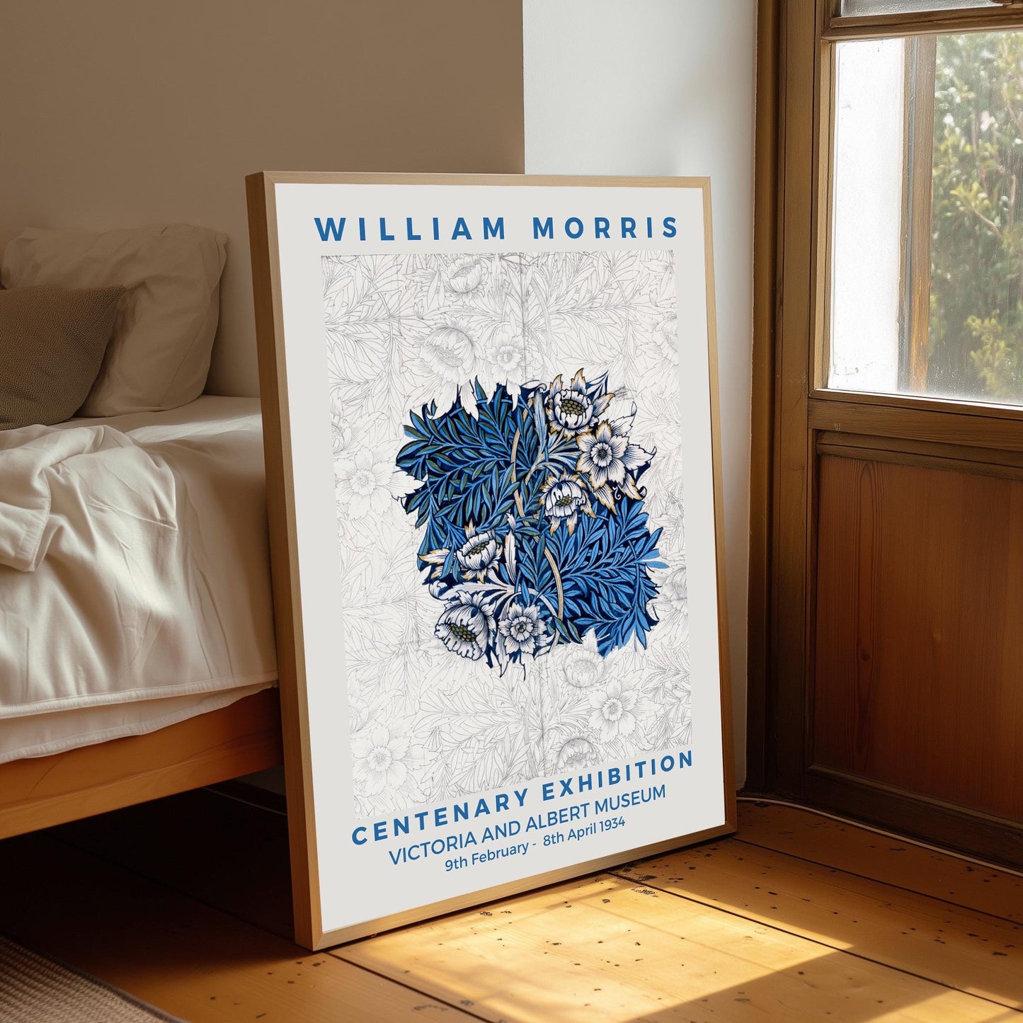 William Morris 'Tulip and Willow' Exhibition Poster: Art Nouveau Wall Art