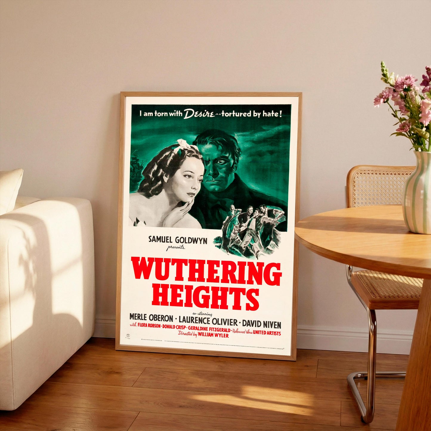 Wuthering Heights Movie Poster: Vintage Cinema Style Print