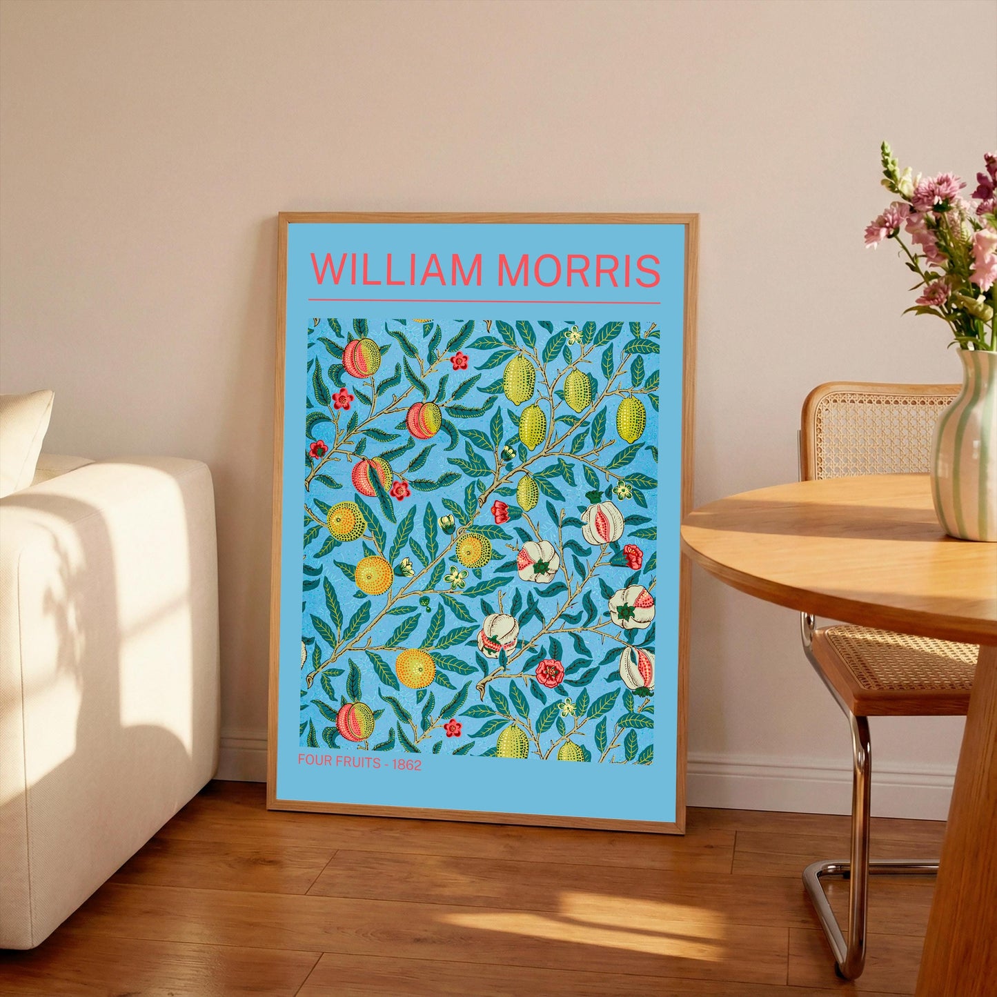 William Morris Four Fruits Print: Art Nouveau Home Decor