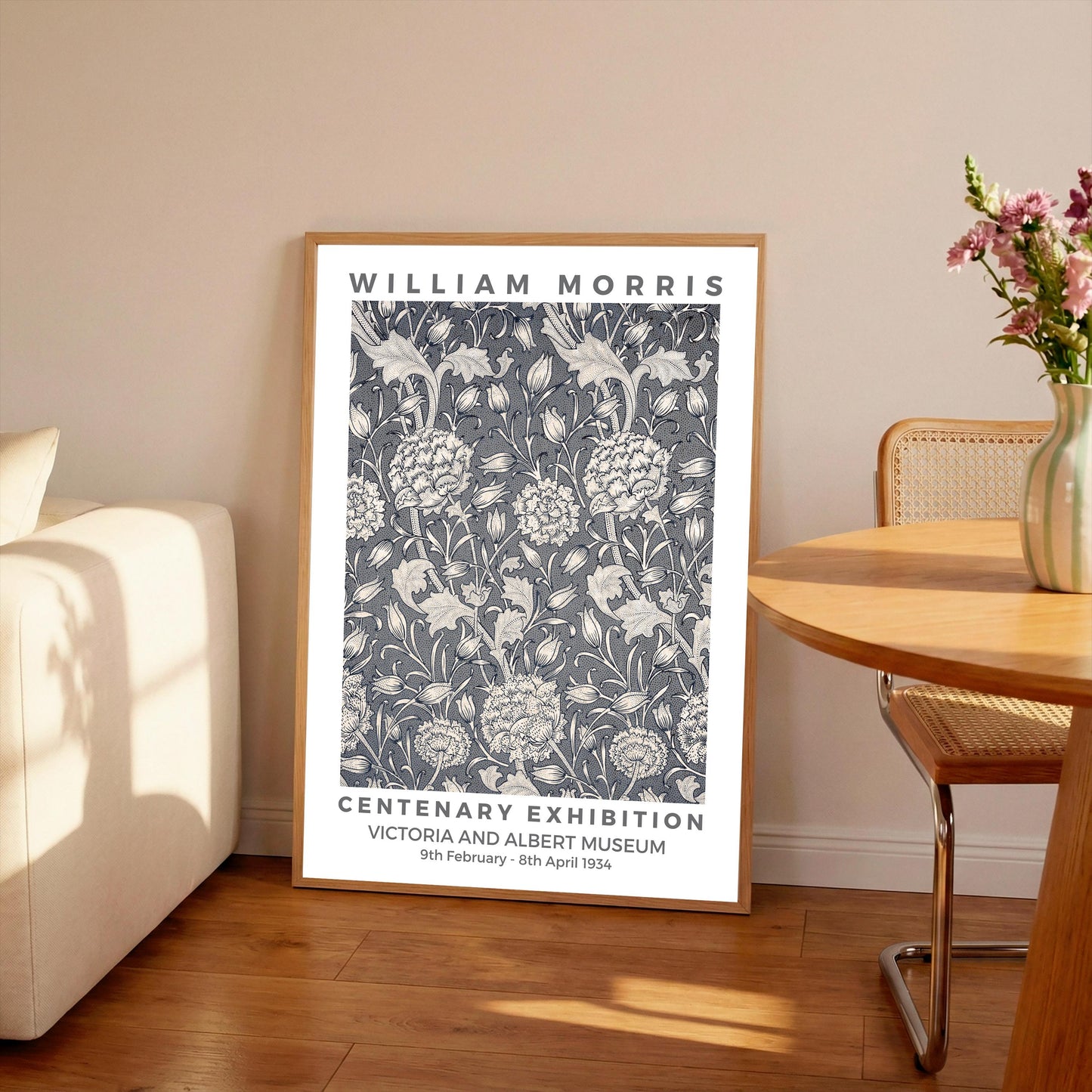 William Morris Wild Tulip Print: Art Nouveau Floral Wall Art