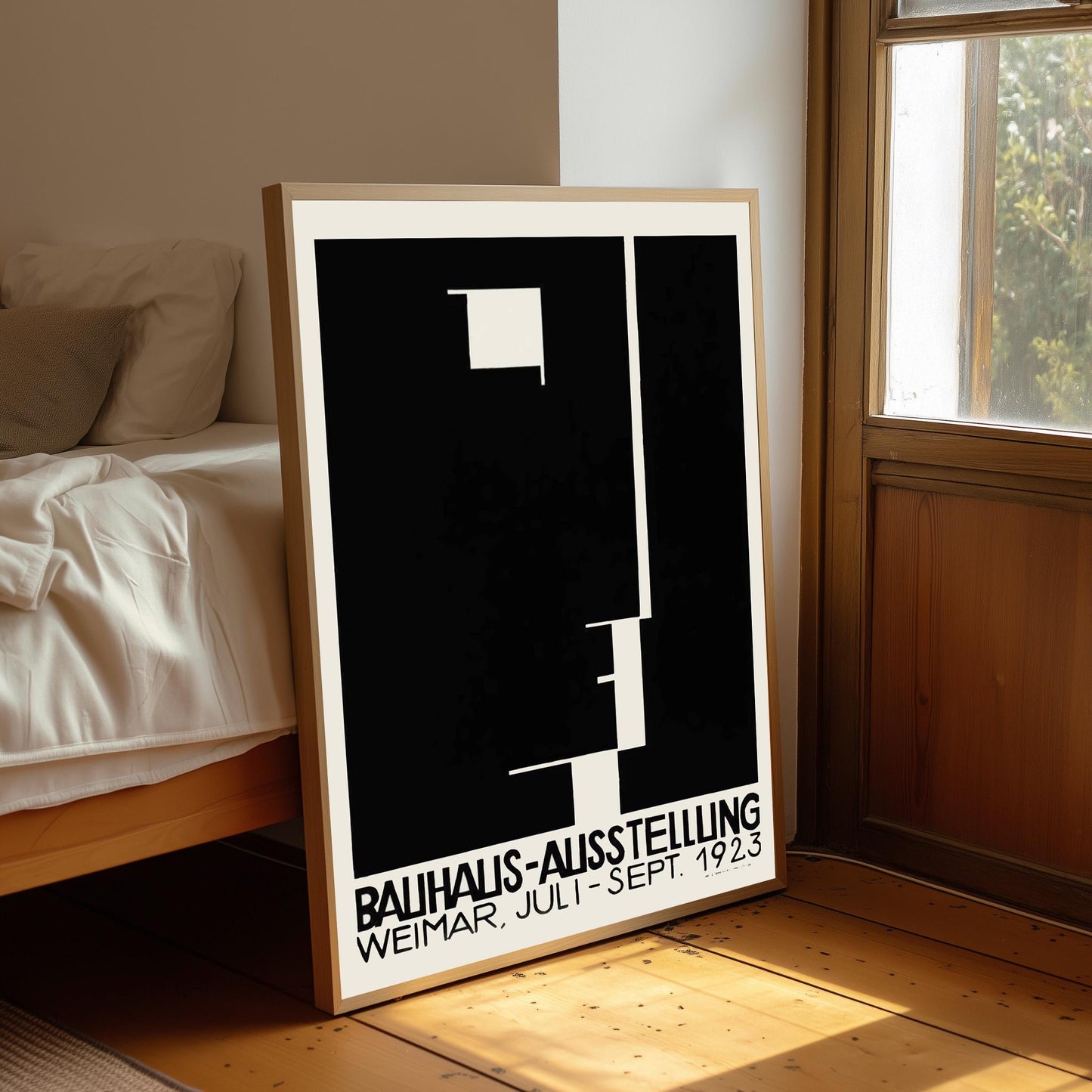 Bauhaus 1923 Exhibition Poster: Modernist Gallery Wall Art