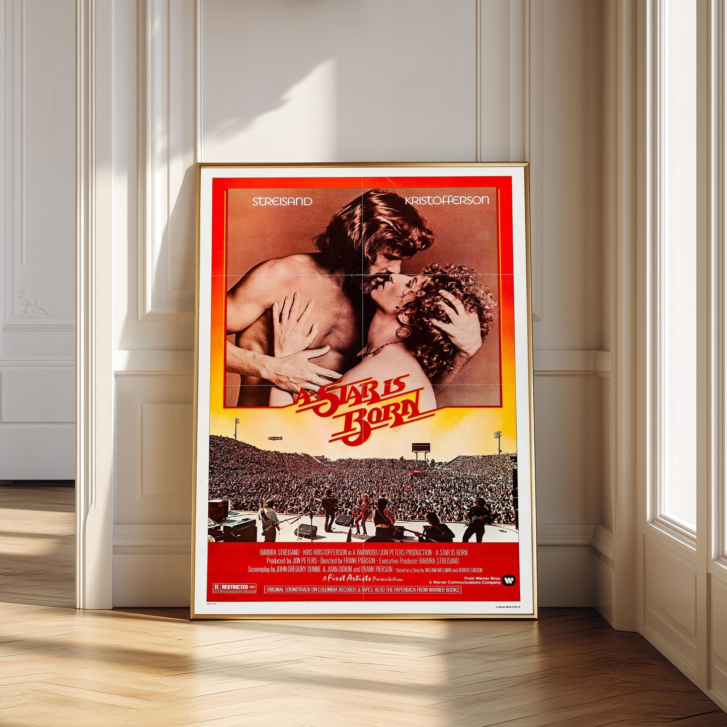 A Star is Born Movie Poster: Barbra Streisand, Vintage Cinema Art