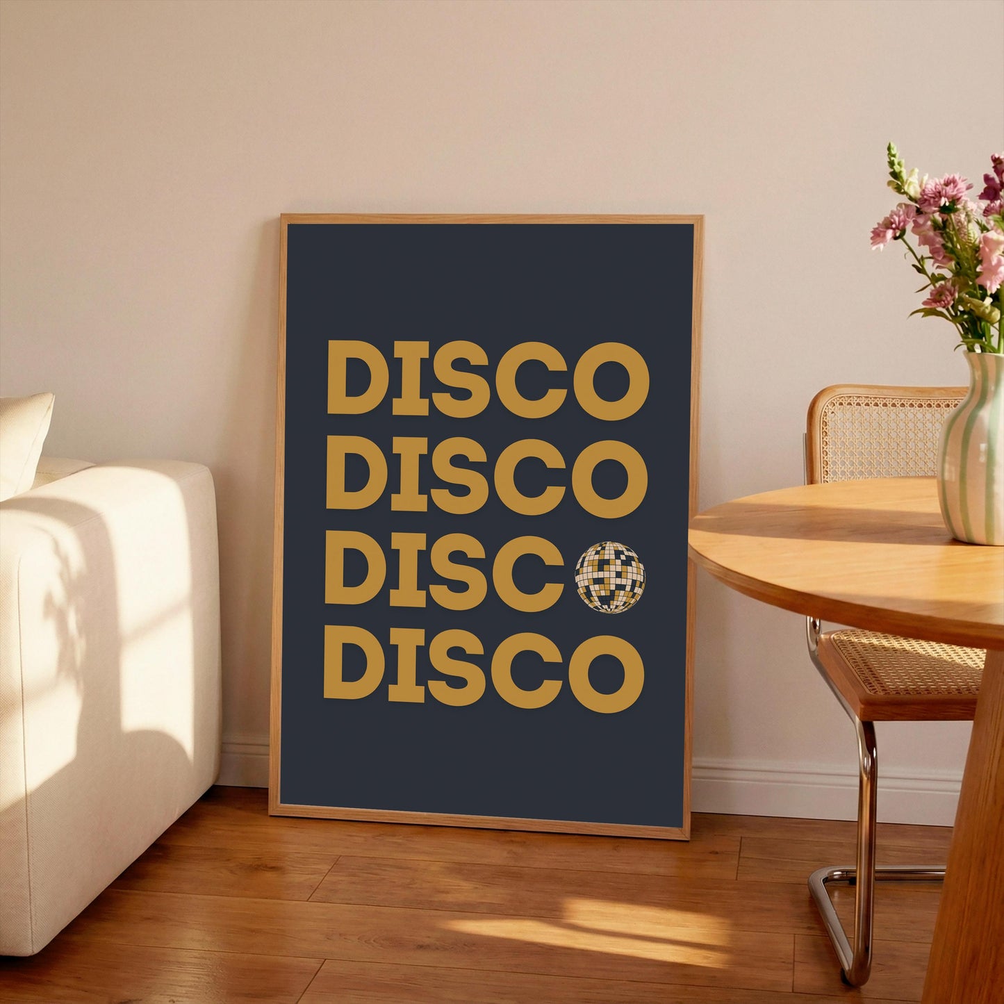 Disco Ball Art Print: Pearlescent Fine Art Paper