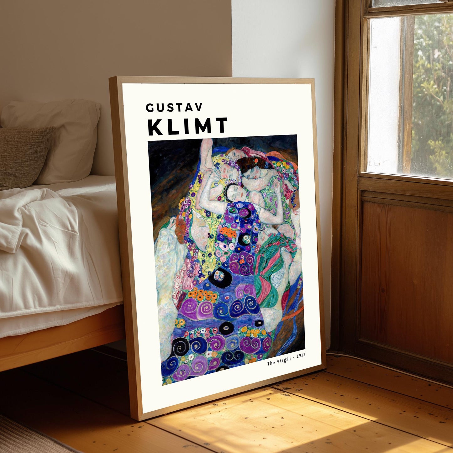 Gustav Klimt 'The Virgin' Art Print: Austrian Wall Art