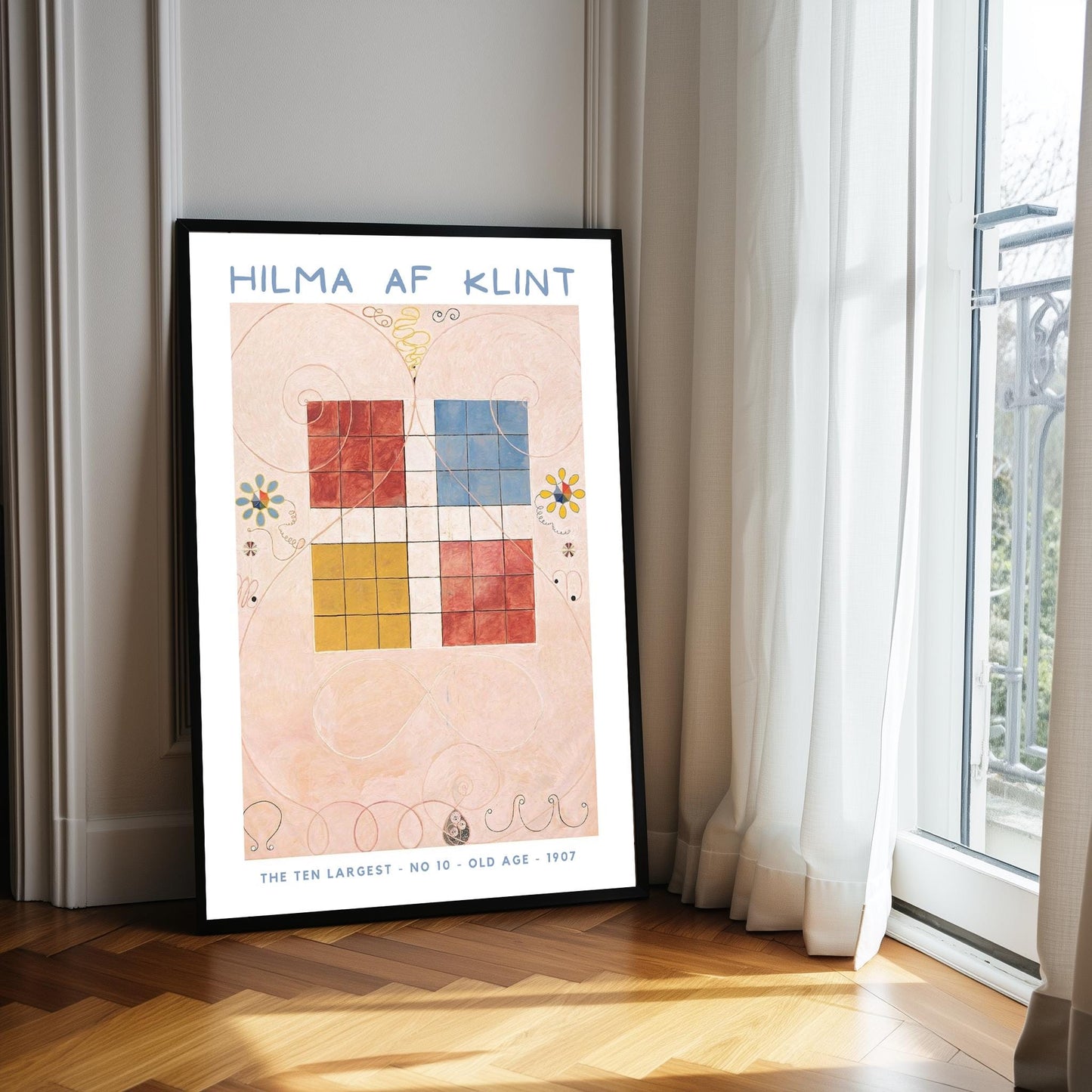 Hilma Af Klint Exhibition Print: Abstract Art, The Ten Largest No.1 Childhood