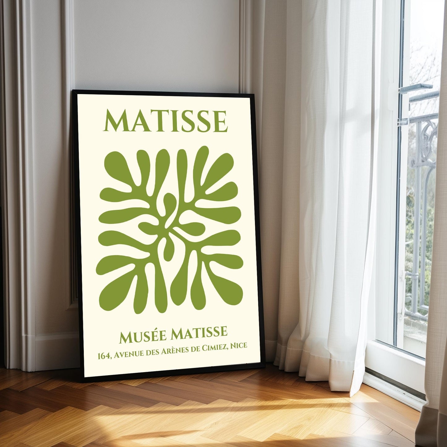 Henri Matisse Exhibition Art Print: Abstract Cutouts, Botanical