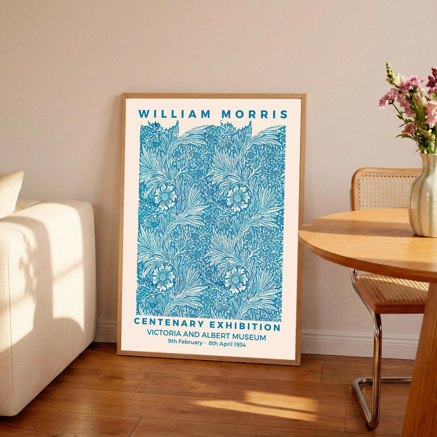 William Morris Marigold Print: Art Nouveau Floral Wall Art