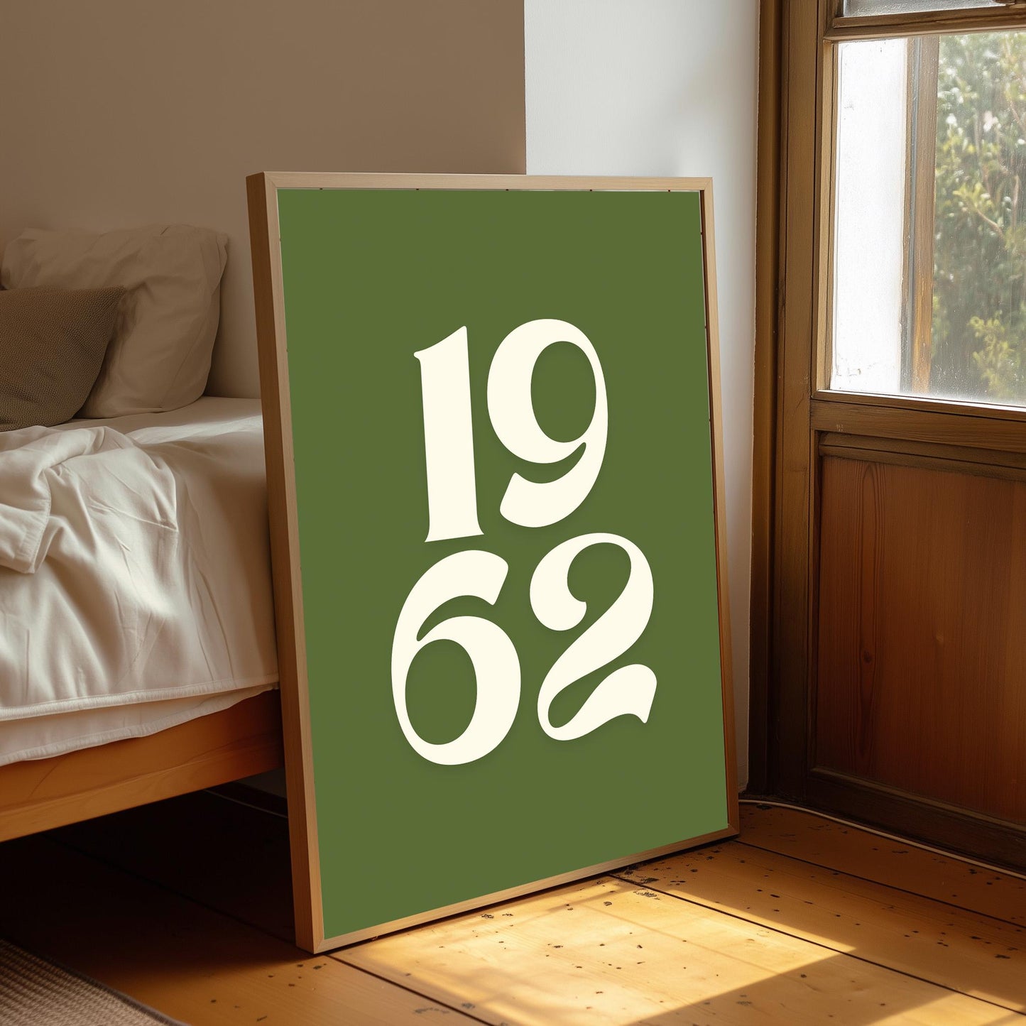 Personalized Date Print: Anniversary, Wedding, First Date - Typography Poster