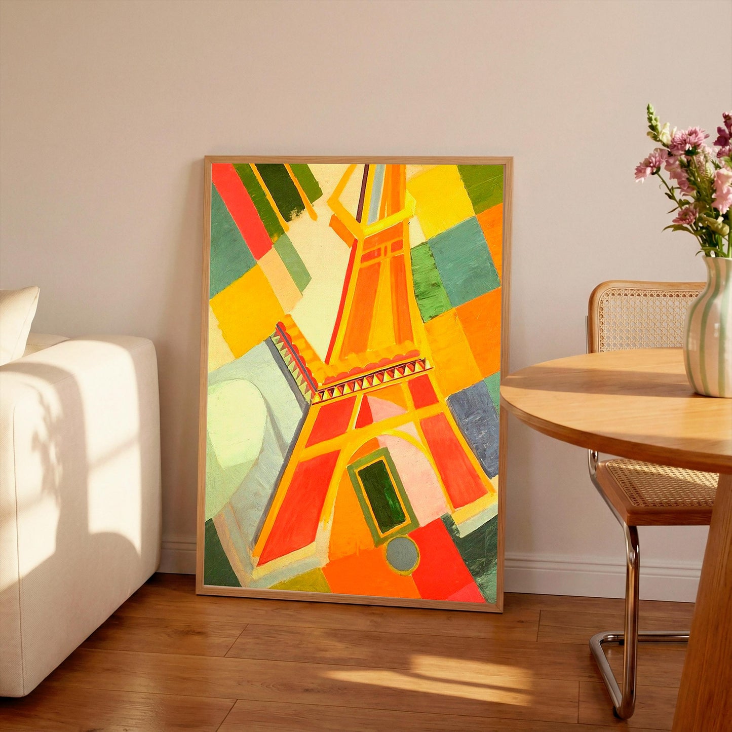 Robert Delaunay Eiffel Tower Print: French Art Poster