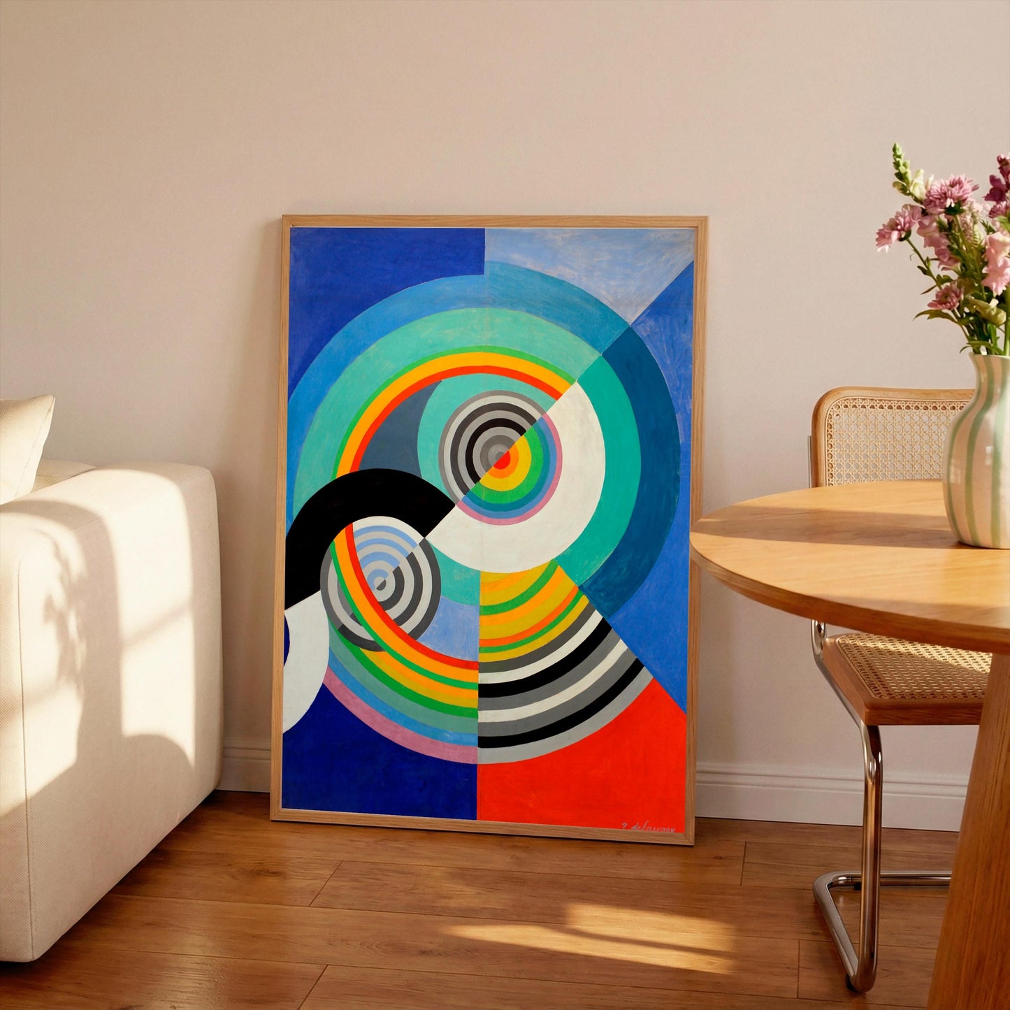 Robert Delaunay Print: Orphism Art Poster, Relife Rythms (A4/A3)