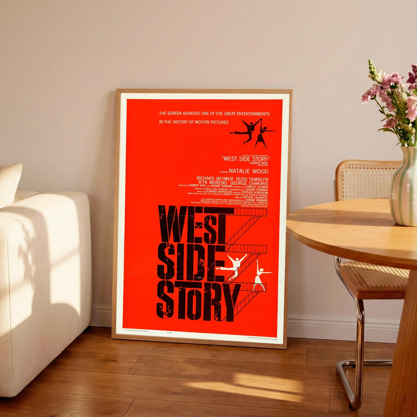 West Side Story Movie Poster: Vintage Cinema Style Print